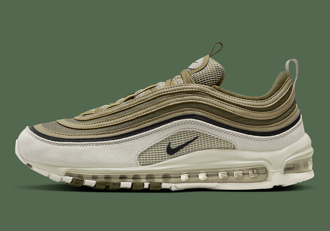 Nike Air Max 97 'Olive/Bone': Sắc Màu Mùa Thu Độc Đáo - 2