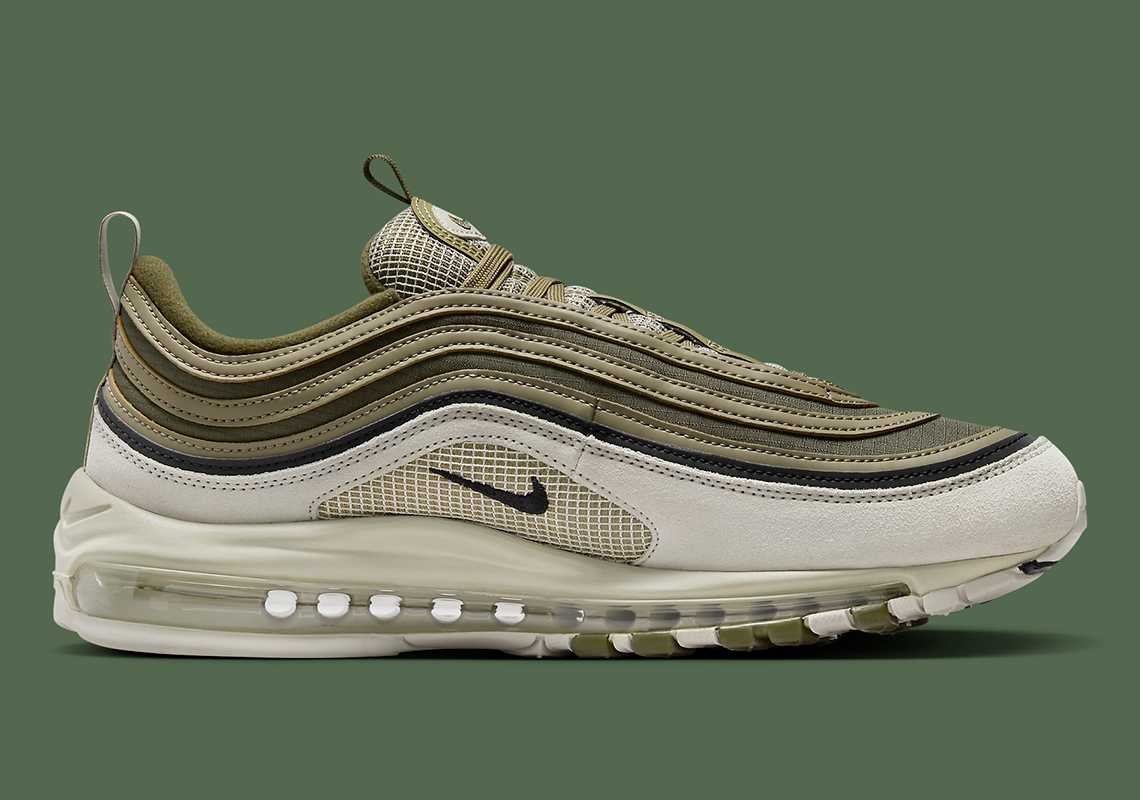 Nike Air Max 97 'Olive/Bone': Sắc Màu Mùa Thu Độc Đáo - 3