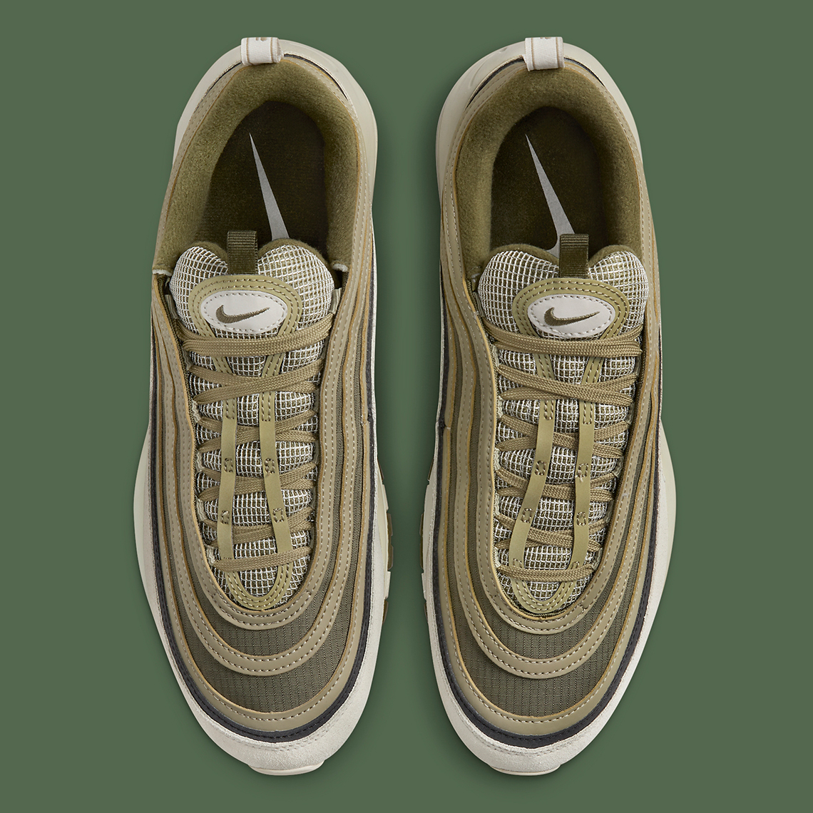 Nike Air Max 97 'Olive/Bone': Sắc Màu Mùa Thu Độc Đáo - 4