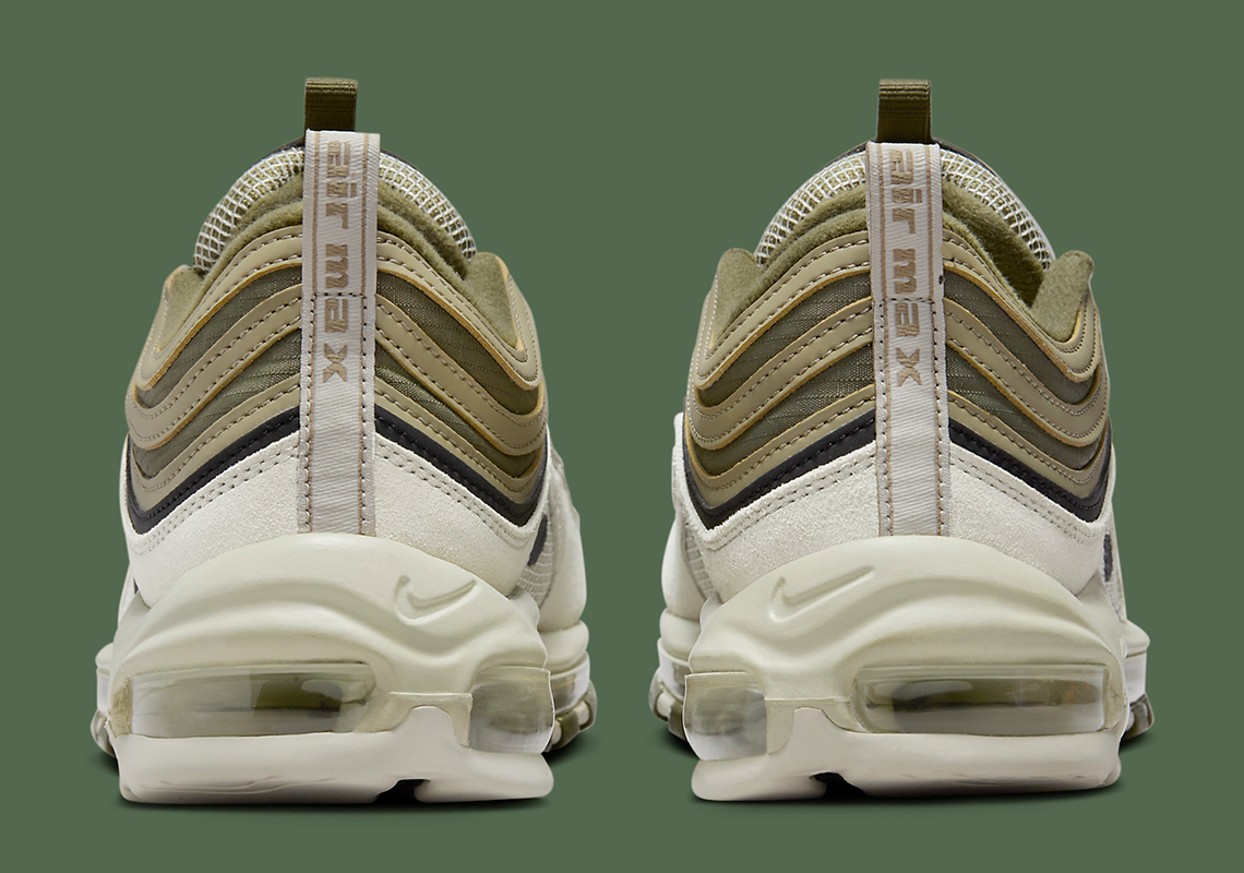 Nike Air Max 97 'Olive/Bone': Sắc Màu Mùa Thu Độc Đáo - 5