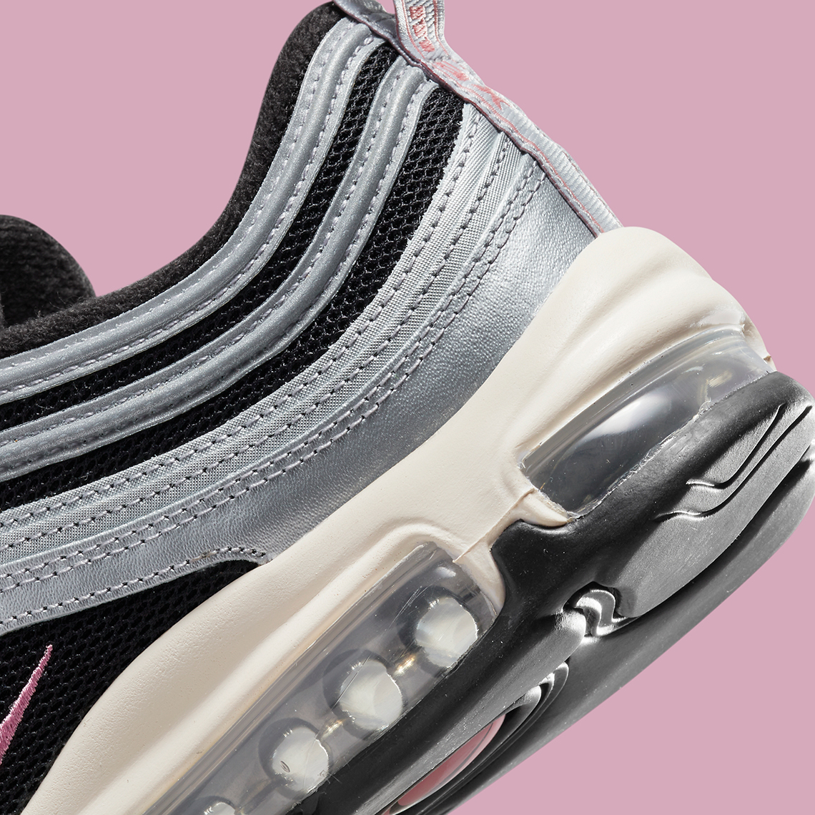 Nike Air Max 97 Toggle nổi bật với màu đen và bạc - 8