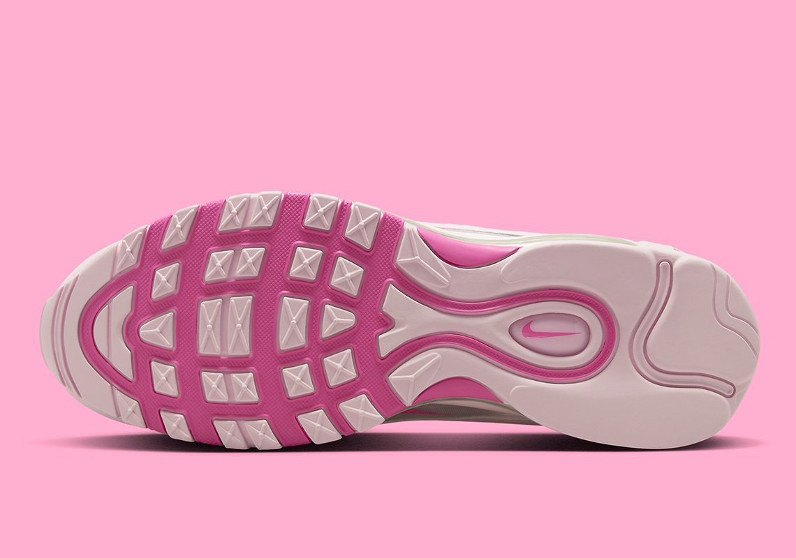 Nike Air Max 97 Trắng/Hồng: Bản phối màu độc quyền cho mùa xuân 2024 - 5