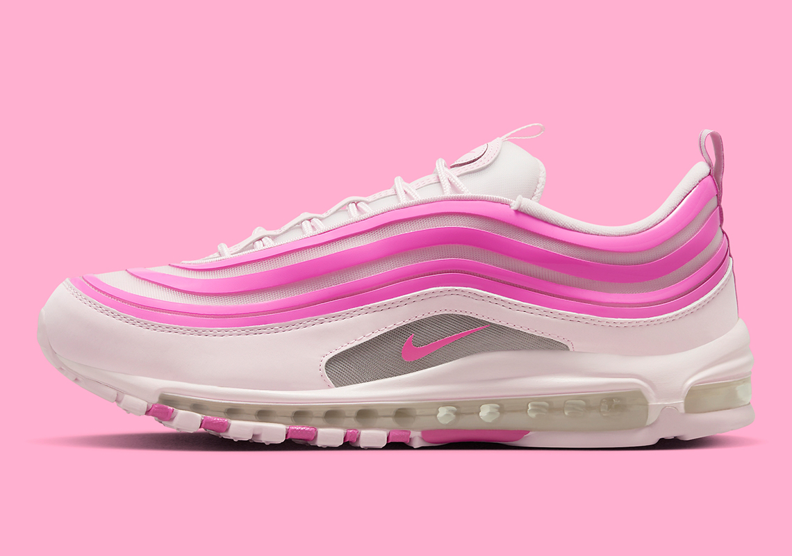 Nike Air Max 97 Trắng/Hồng: Bản phối màu độc quyền cho mùa xuân 2024 - 9