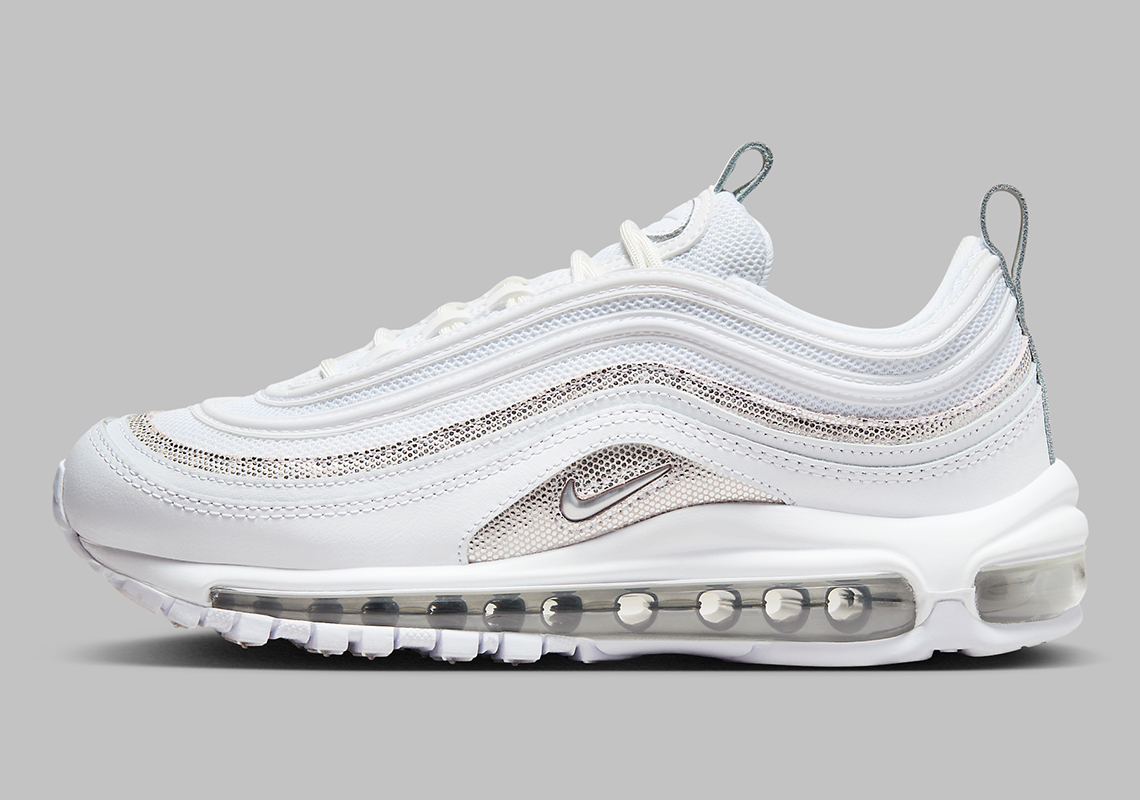 Nike Air Max 97 'Trắng và Bạc Metallic' Mới - Bản Phát Hành Cuối Năm 2023 - 1