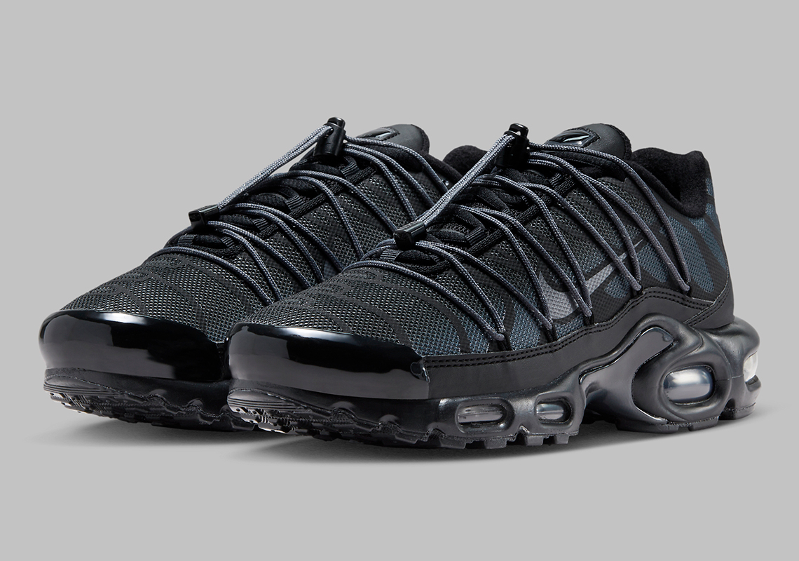 Nike Air Max Plus Kỷ Niệm 25 Năm: Màu Đen và Ghi Bạc Tinh Tế - 2