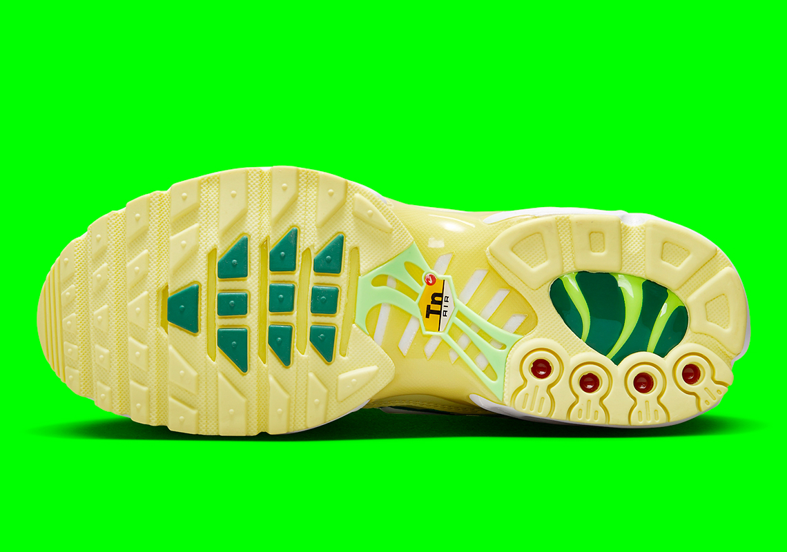 Nike Air Max Plus 'Lemon Lime': Màu Sắc Tươi Mát Cho Mùa Hè - 6