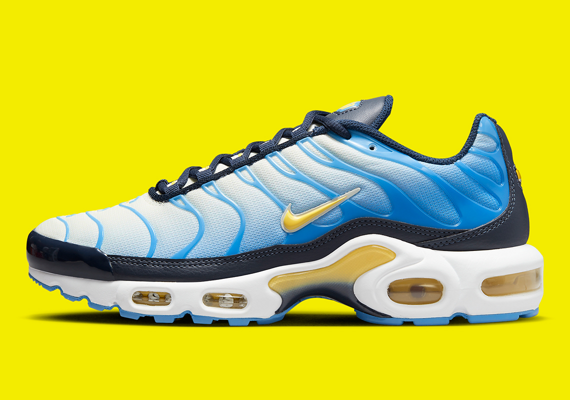Nike Air Max Plus trở lại với màu xanh và vàng - 2
