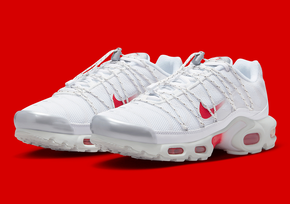 Nike Air Max Plus Utility: Thiết kế 25 năm với gam màu trắng đỏ mới - 2