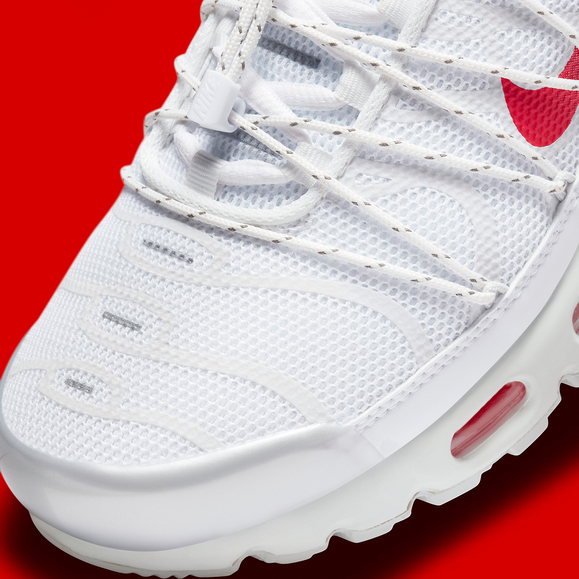 Nike Air Max Plus Utility: Thiết kế 25 năm với gam màu trắng đỏ mới - 7