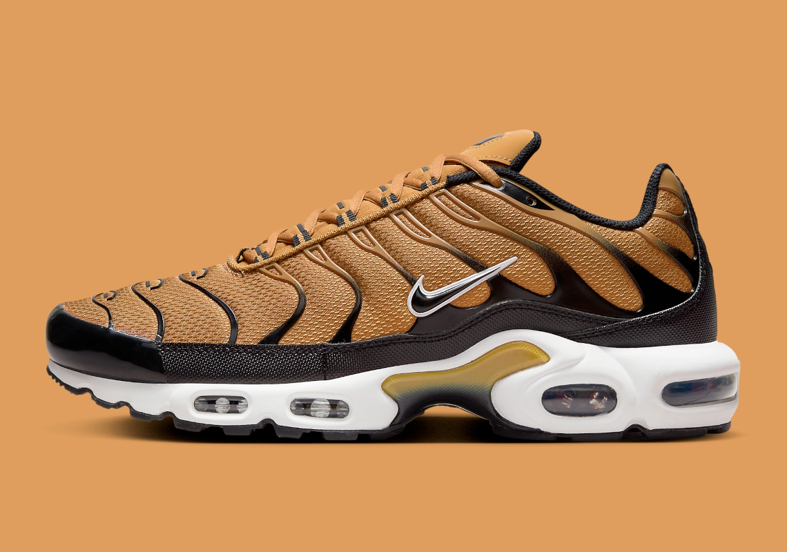 Nike Air Max Plus Wheat/Black: Sự Hòa Quyện Tuyệt Vời của Mùa Thu! - 1