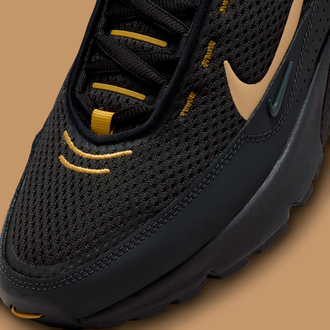 Nike Air Max Pulse Black/Flat Gold: Phối Màu Độc Đáo Cho Mùa Đông! - 7