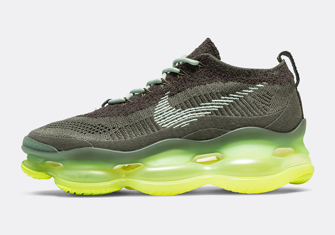 Nike Air Max Scorpion kết hợp màu kaki trầm với màu vôn rực rỡ - 2
