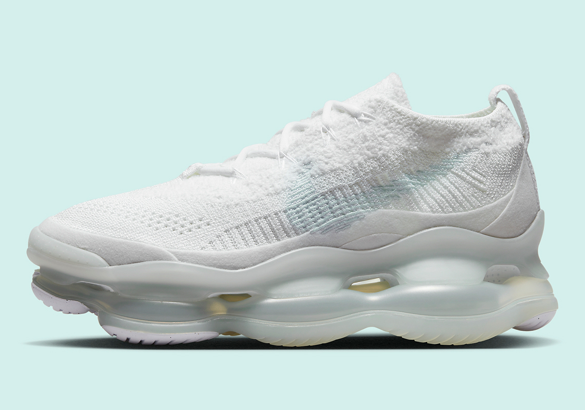 Nike Air Max Scorpion Returns có màu trắng và xanh bạc hà - 2