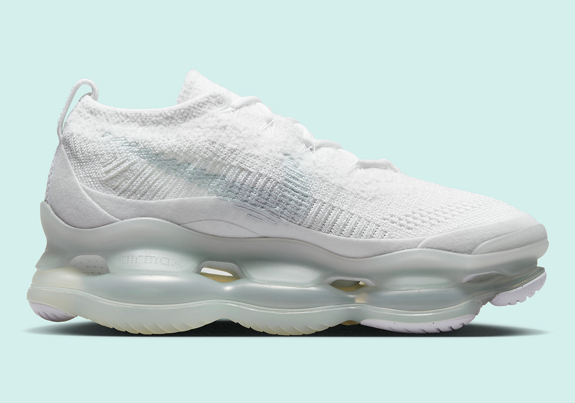 Nike Air Max Scorpion Returns có màu trắng và xanh bạc hà - 3