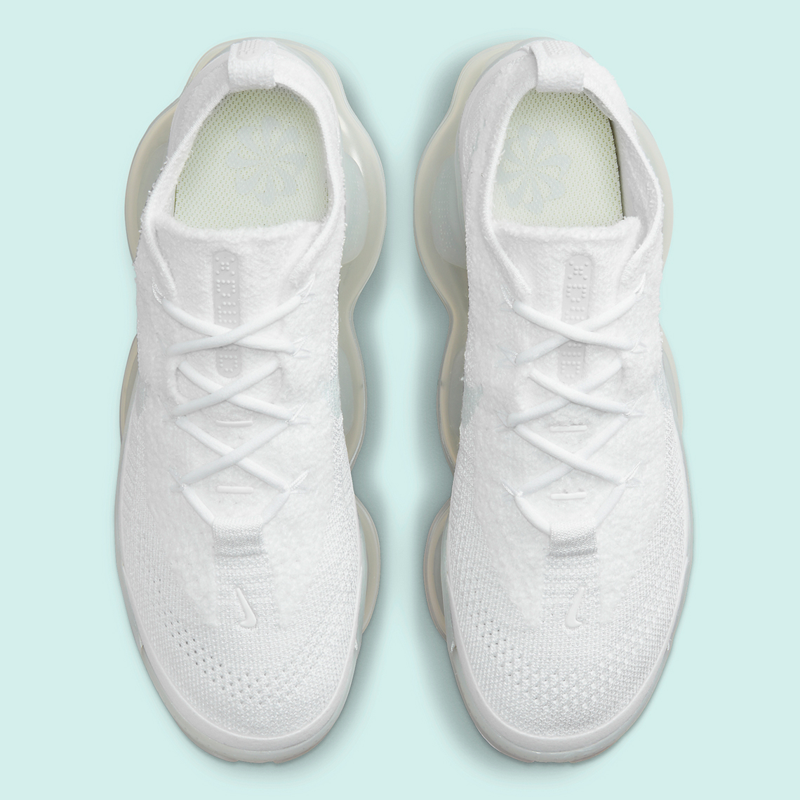 Nike Air Max Scorpion Returns có màu trắng và xanh bạc hà - 4