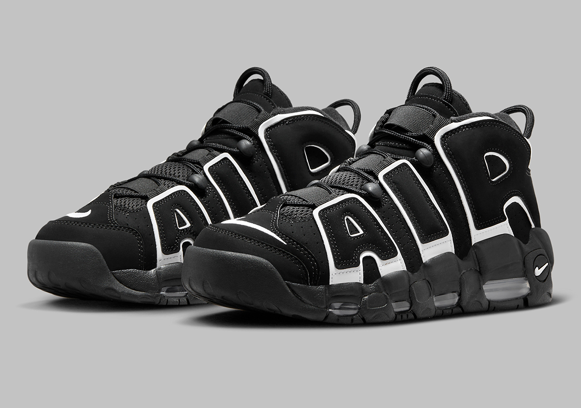 Nike Air More Uptempo - Phiên bản 'Black' và 'White' trở lại với phong cách cổ điển - 1