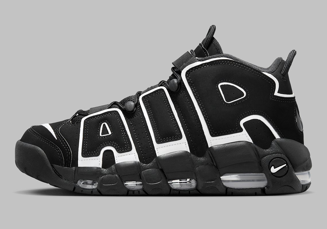 Nike Air More Uptempo - Phiên bản 'Black' và 'White' trở lại với phong cách cổ điển - 2
