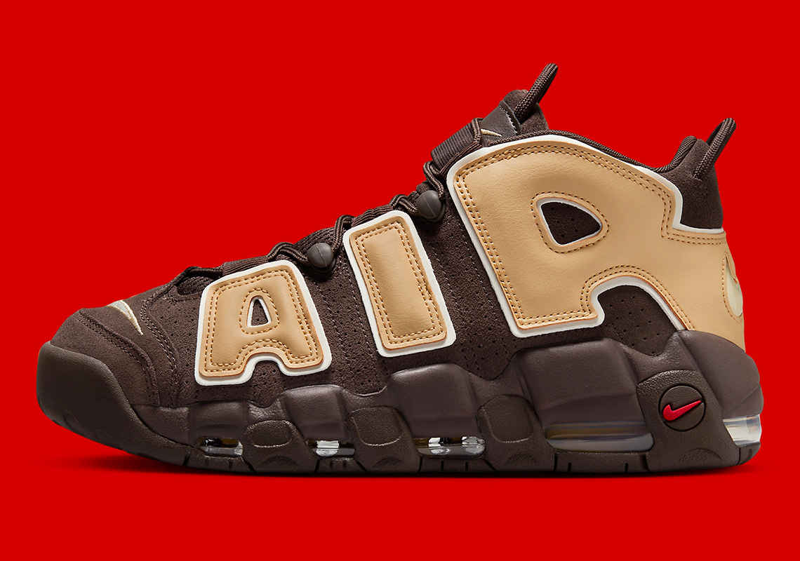 Nike Air More Uptempo: Ra mắt phiên bản Baroque Brown và Sesame cho mùa thu - 2