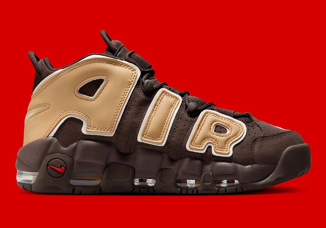Nike Air More Uptempo: Ra mắt phiên bản Baroque Brown và Sesame cho mùa thu - 3