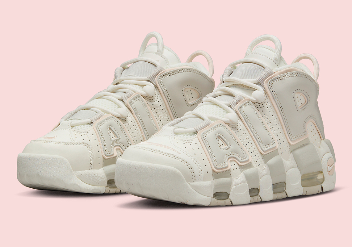 Nike Air More Uptempo Sail/Guava: Phiên bản mới với phong cách hè tươi mới - 1