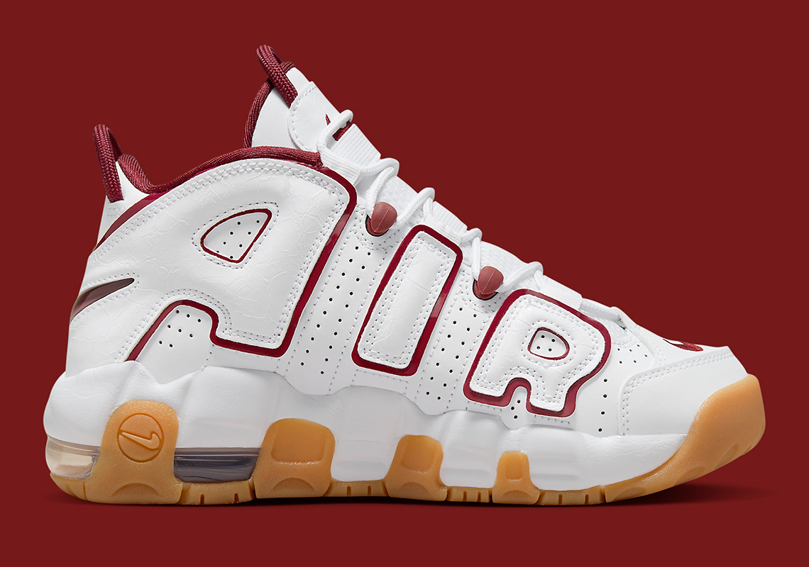 Nike Air More Uptempo 'Team Red/Gum' - Phong Cách Hoài Cổ Cho Giới Trẻ - 3