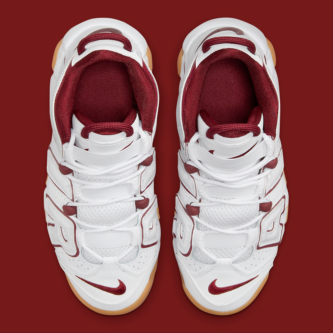 Nike Air More Uptempo 'Team Red/Gum' - Phong Cách Hoài Cổ Cho Giới Trẻ - 6