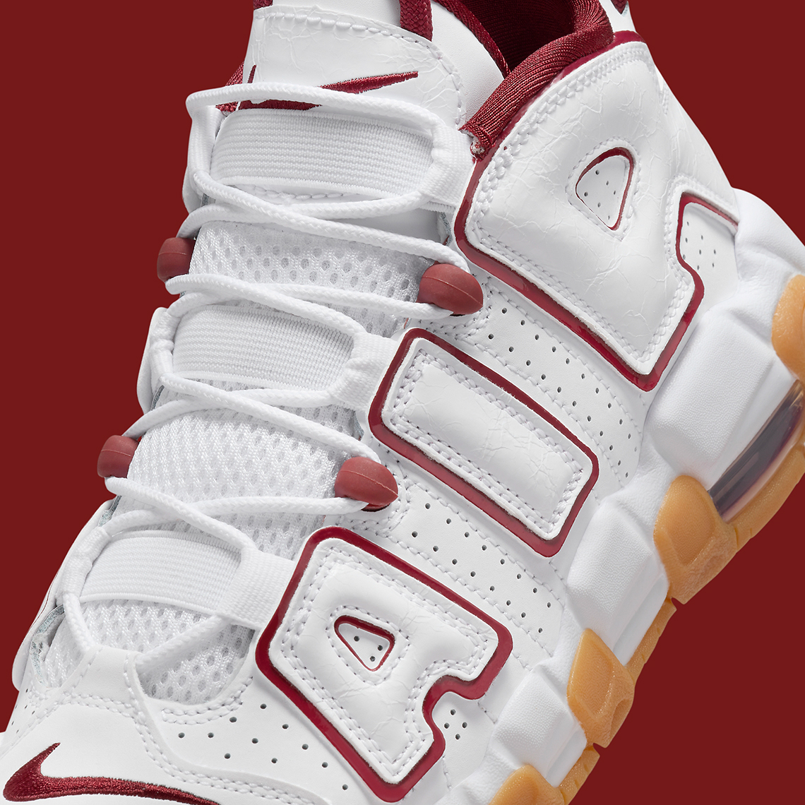 Nike Air More Uptempo 'Team Red/Gum' - Phong Cách Hoài Cổ Cho Giới Trẻ - 7