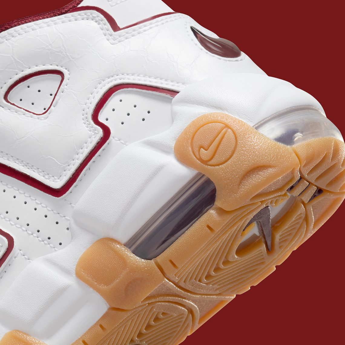 Nike Air More Uptempo 'Team Red/Gum' - Phong Cách Hoài Cổ Cho Giới Trẻ - 8