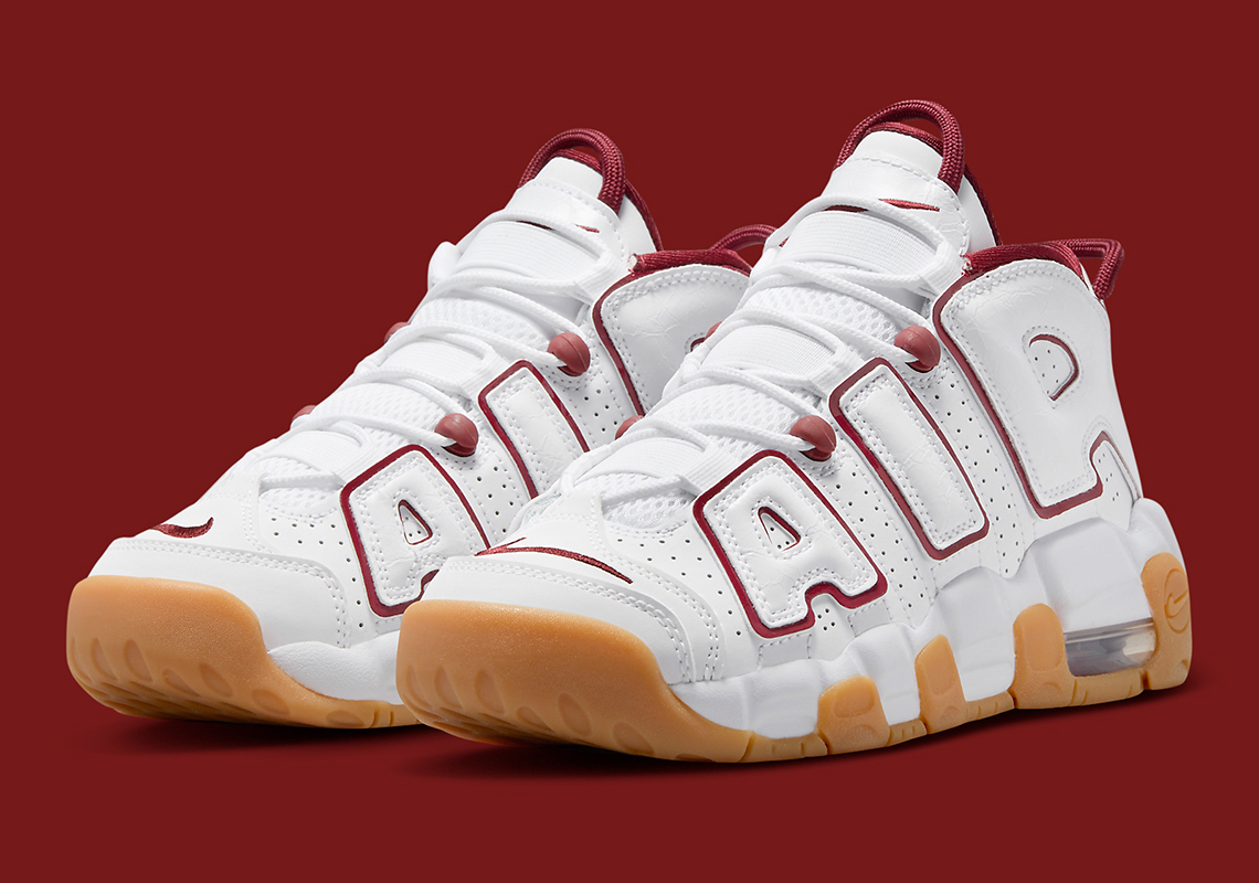 Nike Air More Uptempo 'Team Red/Gum' - Phong Cách Hoài Cổ Cho Giới Trẻ