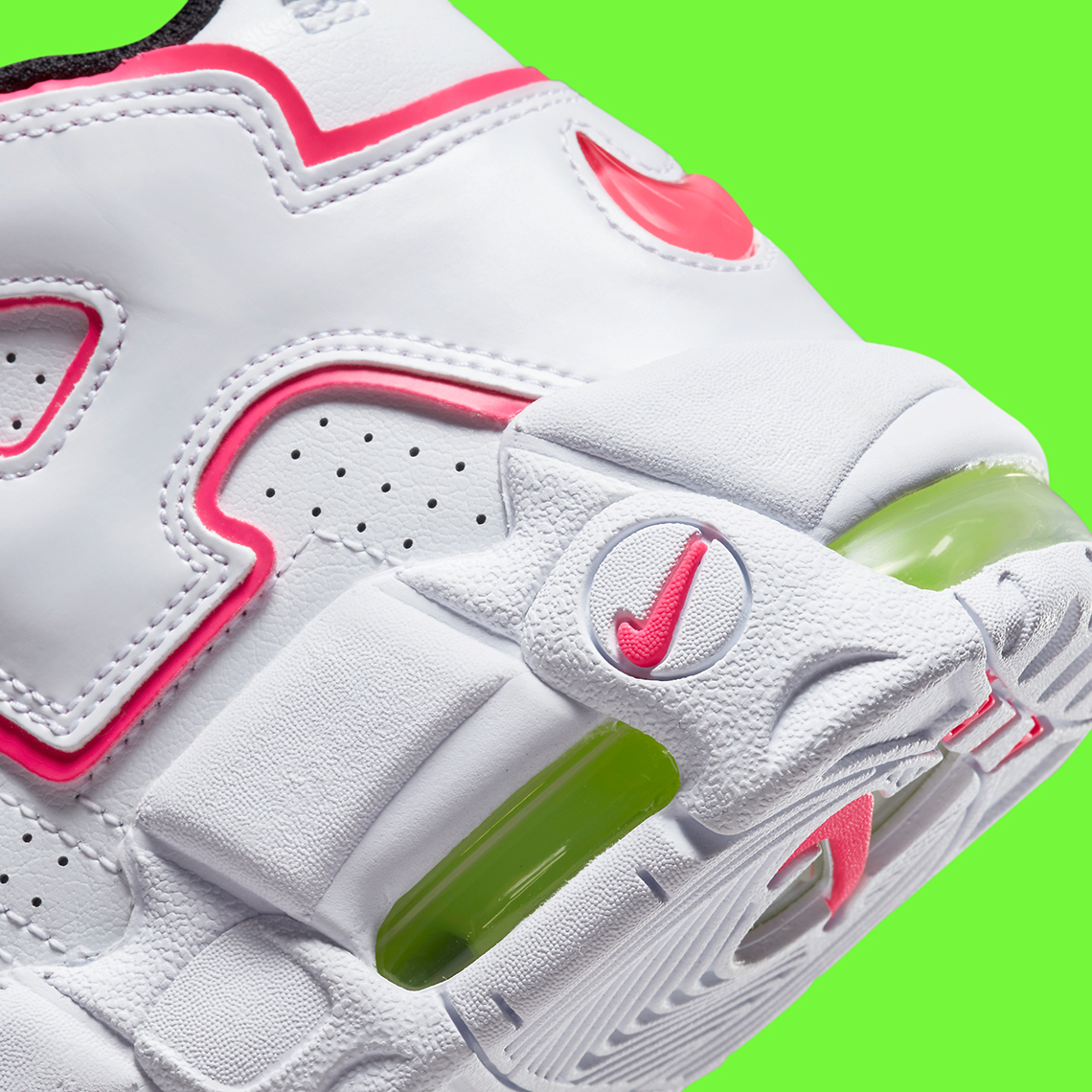 Nike Air More Uptempo White/Volt: Sự kết hợp táo bạo của màu trắng và volt - 10