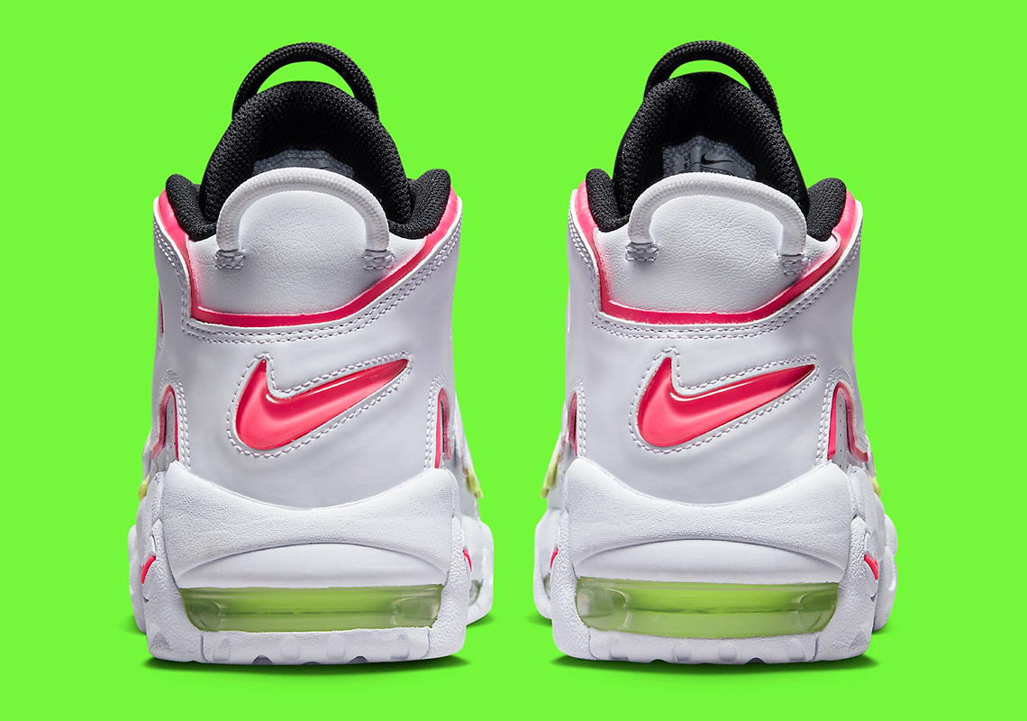 Nike Air More Uptempo White/Volt: Sự kết hợp táo bạo của màu trắng và volt - 5