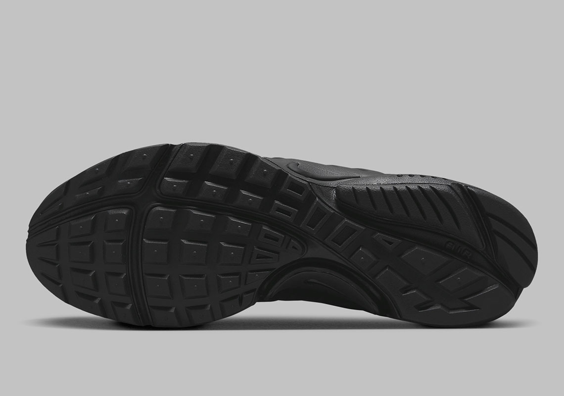 Nike Air Presto Mid Utility có màu Triple Black - 5