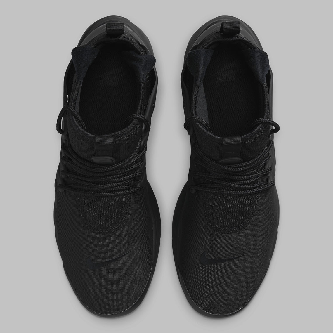 Nike Air Presto Mid Utility có màu Triple Black - 6