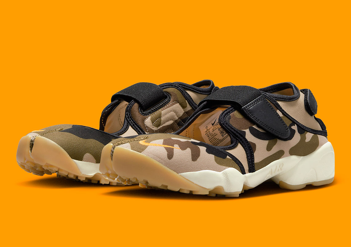 Nike Air Rift trở lại với gam màu xanh rừng camo - 1