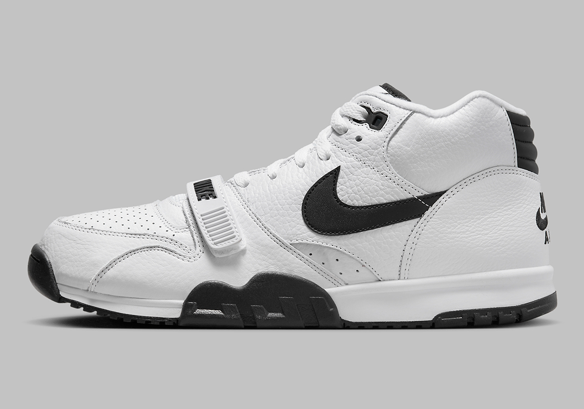 Nike Air Trainer 1 Retro xuất hiện với màu trắng/đen đơn giản - 1