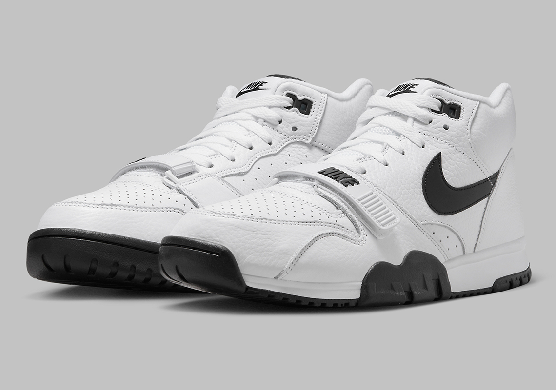 Nike Air Trainer 1 Retro xuất hiện với màu trắng/đen đơn giản - 2
