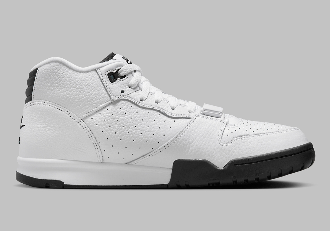 Nike Air Trainer 1 Retro xuất hiện với màu trắng/đen đơn giản - 3