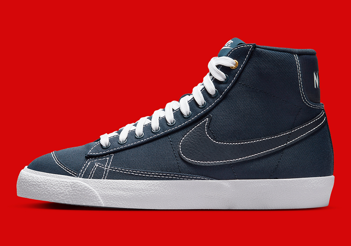 Nike Blazer Mid '77 Denim này gợi nhớ đến một bản phát hành năm 2002 - 4