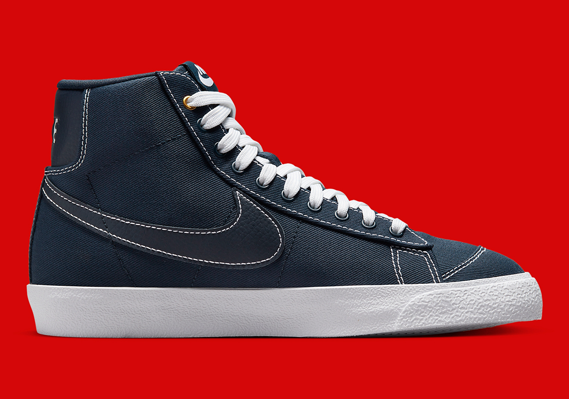 Nike Blazer Mid '77 Denim này gợi nhớ đến một bản phát hành năm 2002 - 5