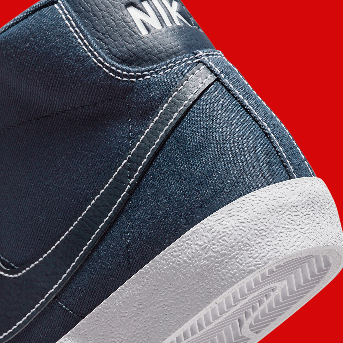 Nike Blazer Mid '77 Denim này gợi nhớ đến một bản phát hành năm 2002 - 9