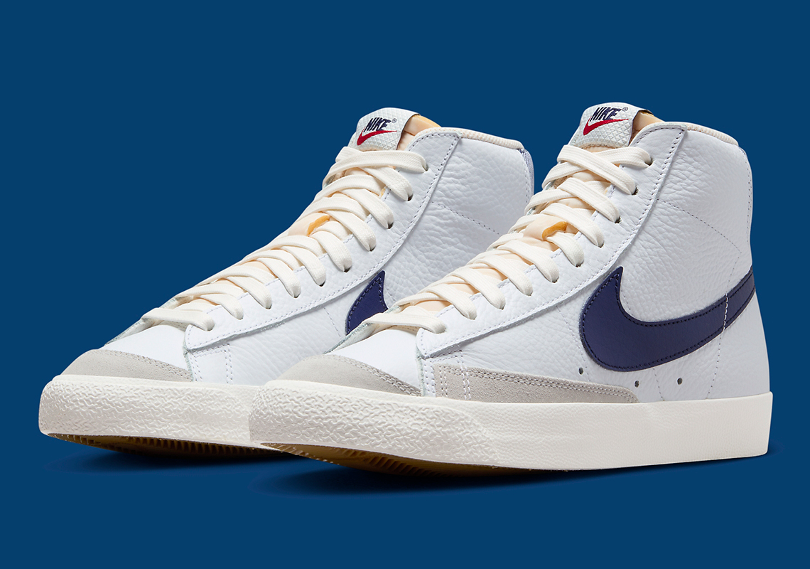 Nike Blazer Mid '77 Lấy Cảm Hứng Từ Họa Tiết Trừu Tượng Màu Navy Quen Thuộc - 1