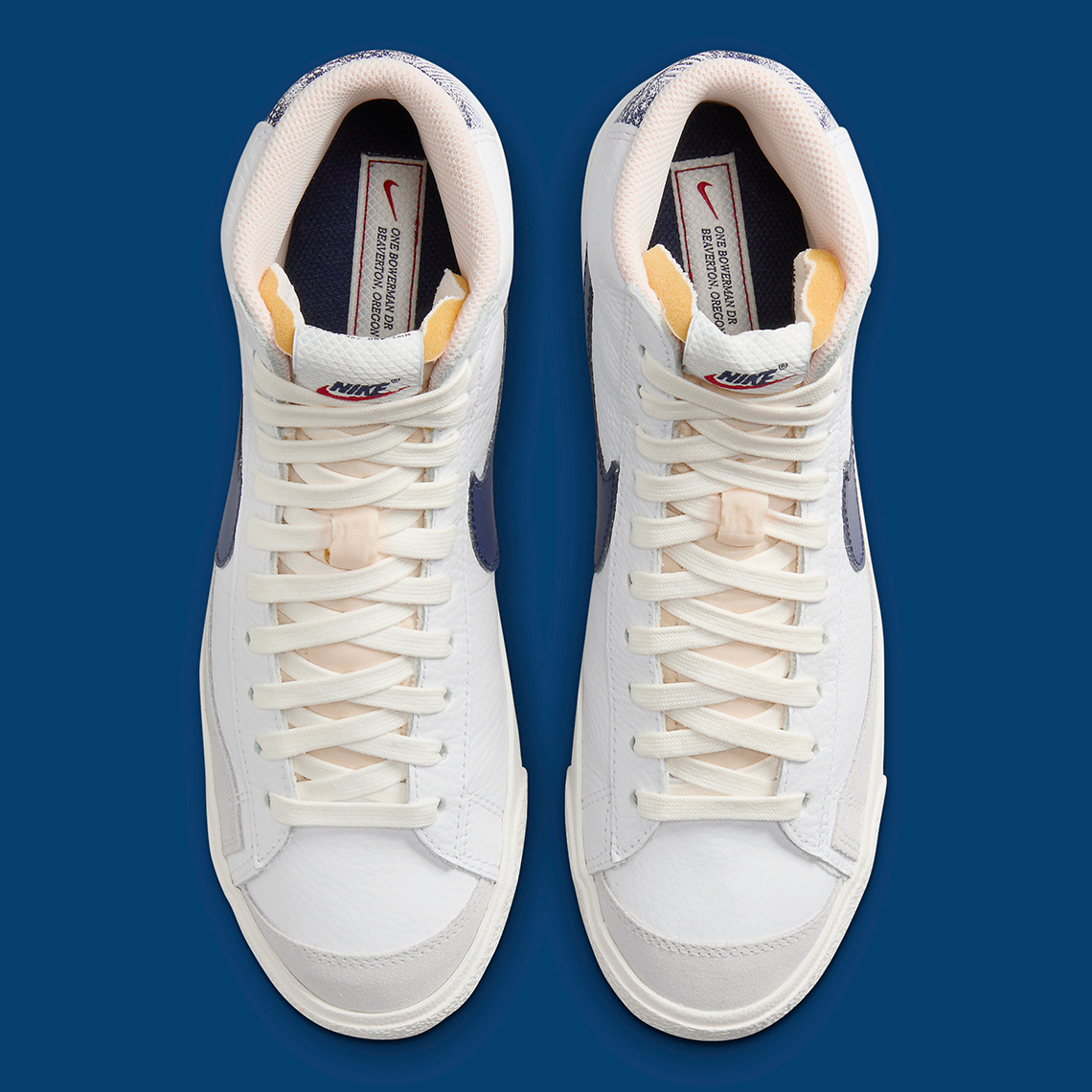 Nike Blazer Mid '77 Lấy Cảm Hứng Từ Họa Tiết Trừu Tượng Màu Navy Quen Thuộc - 6