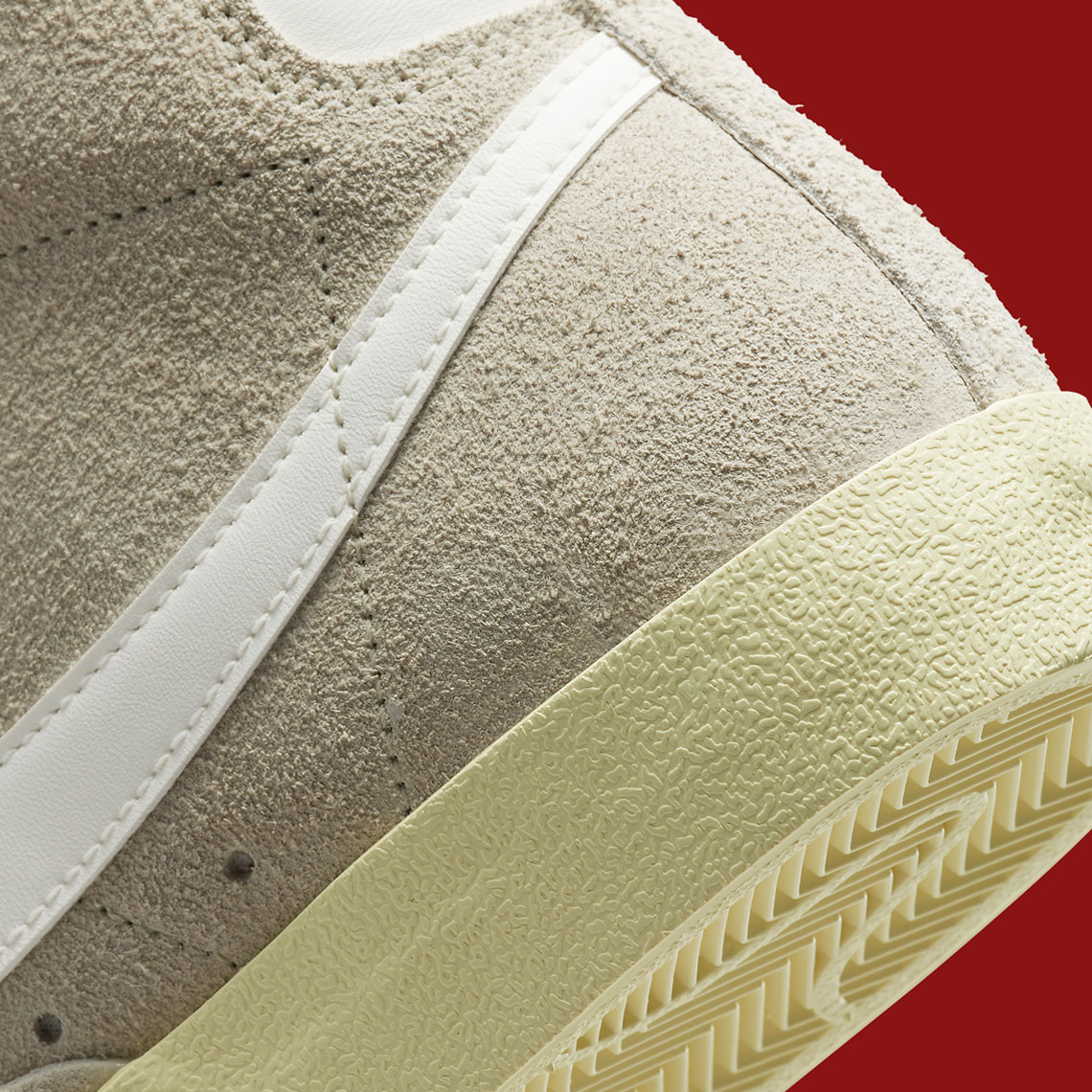 Nike Blazer Mid '77 mở rộng bảng màu trung tính của nó với phiên bản da lộn xương nhẹ - 7