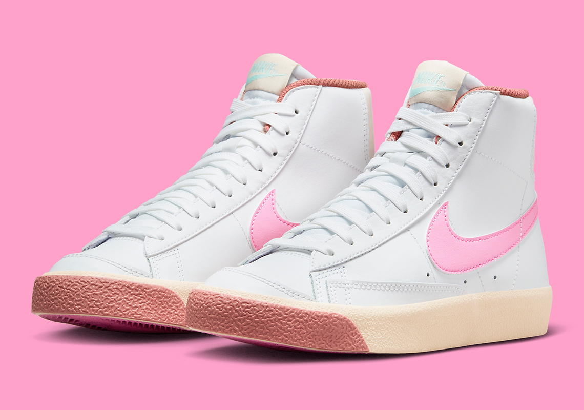 Nike Blazer Mid '77 phiên bản GS với màu hồng nổi bật - 1