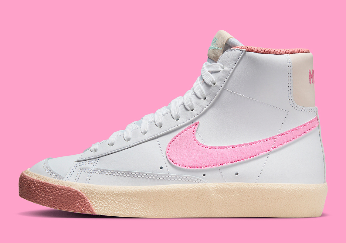 Nike Blazer Mid '77 phiên bản GS với màu hồng nổi bật - 2