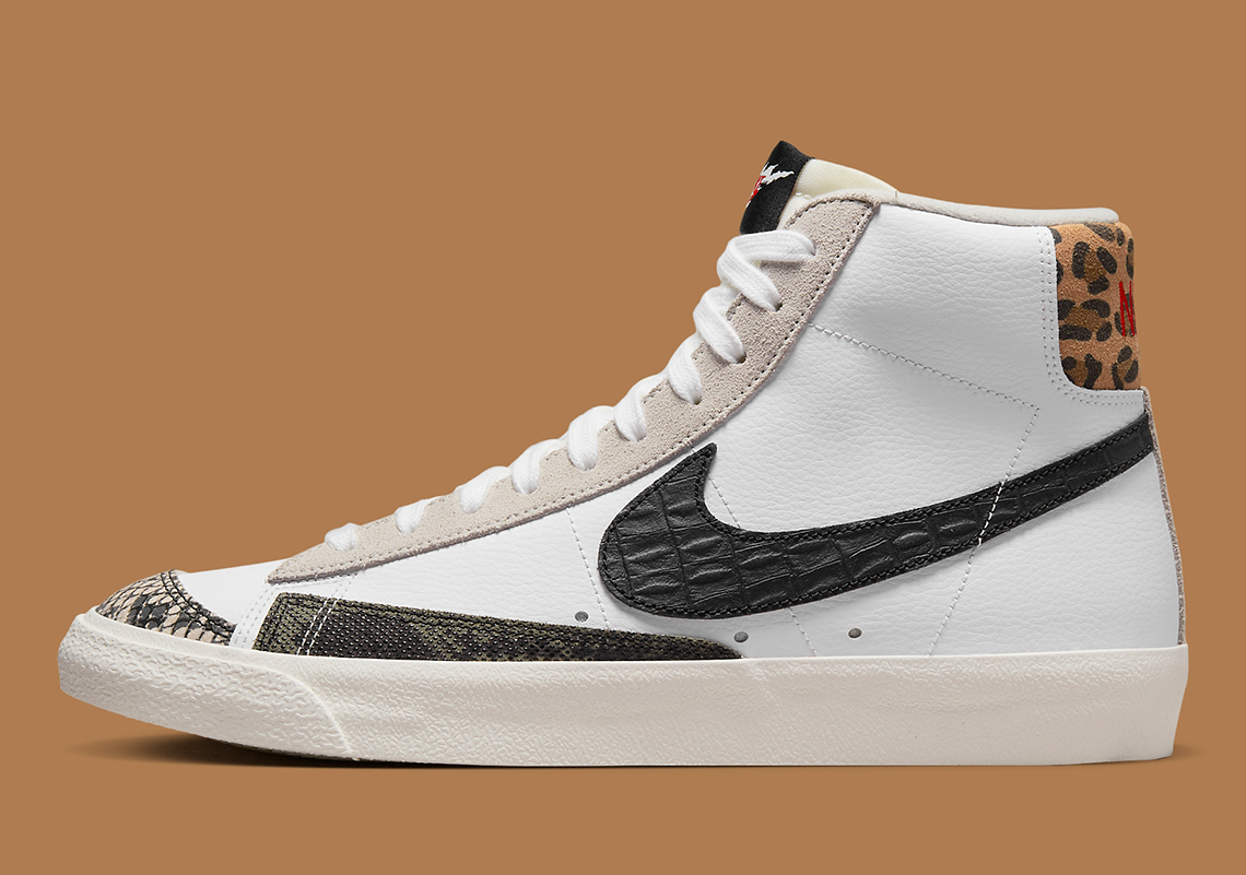 Nike Blazer Mid '77 tham gia Gói Animal với nhiều họa tiết động vật