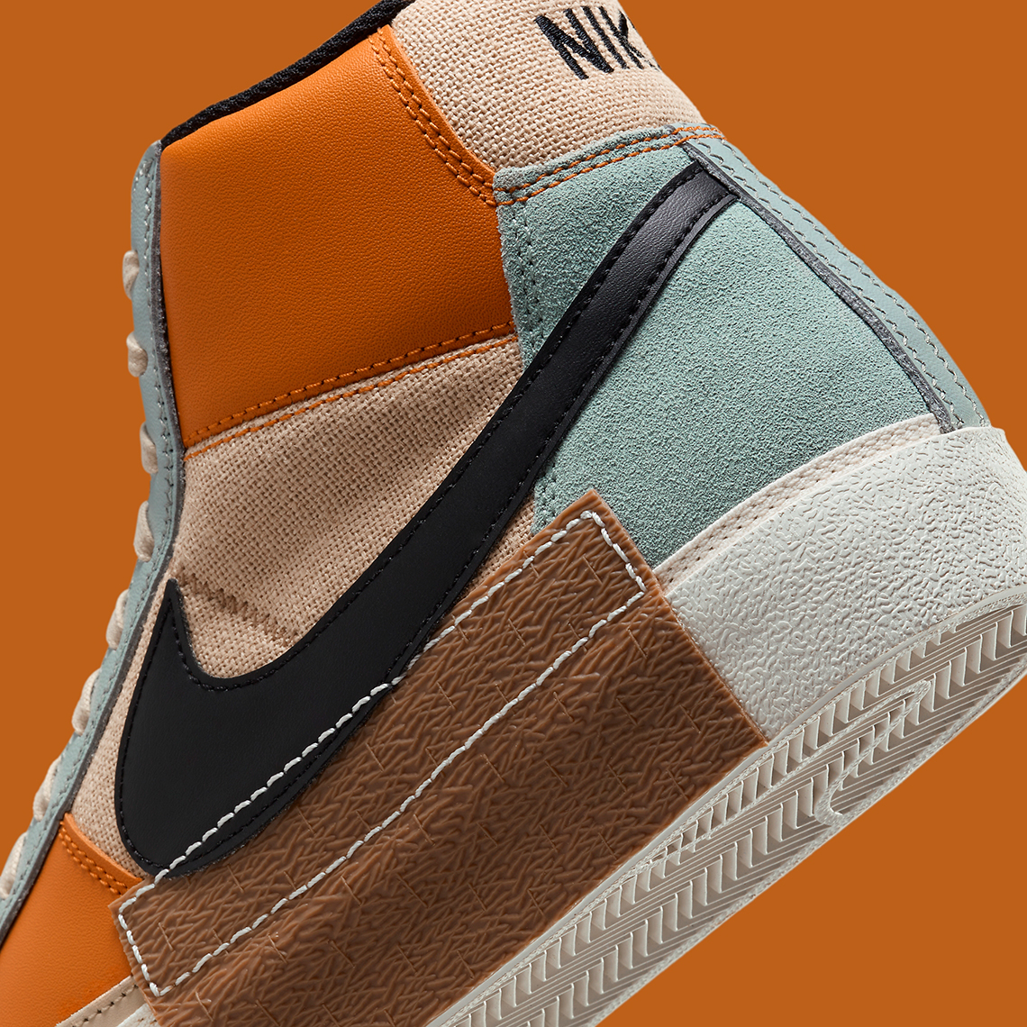 Nike Blazer Mid Pro Club: Hiện Đại và Phá Cách với Sự Kết Hợp Màu Mùa Thu - Giá $115! - 7