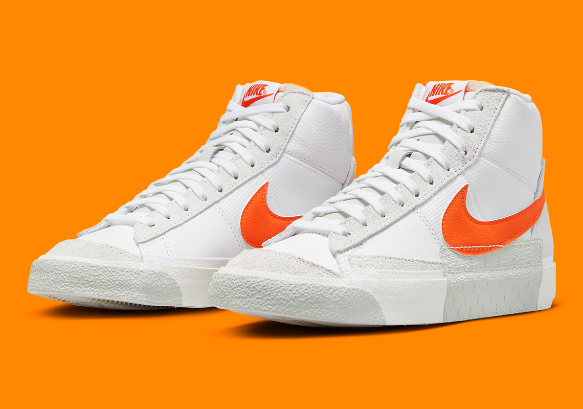 Nike Blazer Mid Pro Club 'Orange': Sự kết hợp táo bạo của màu cam trên thiết kế cổ điển - 1