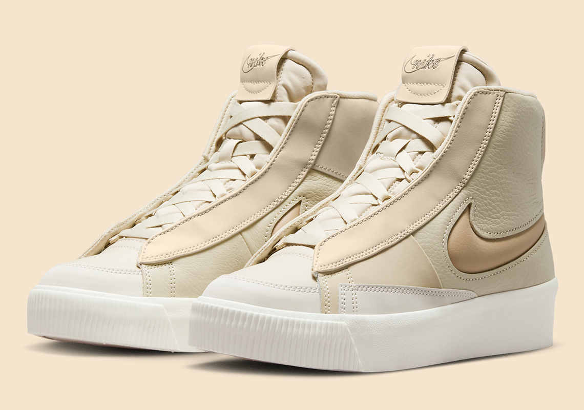 Nike Blazer Mid Victory có nhiều sắc thái khác nhau của màu rám nắng - 2