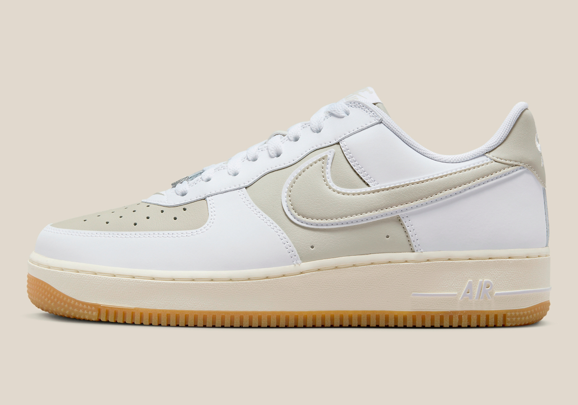 Nike chuẩn bị cho mùa hè với mẫu giày Air Force 1 Low White/Sail/Gum - 2